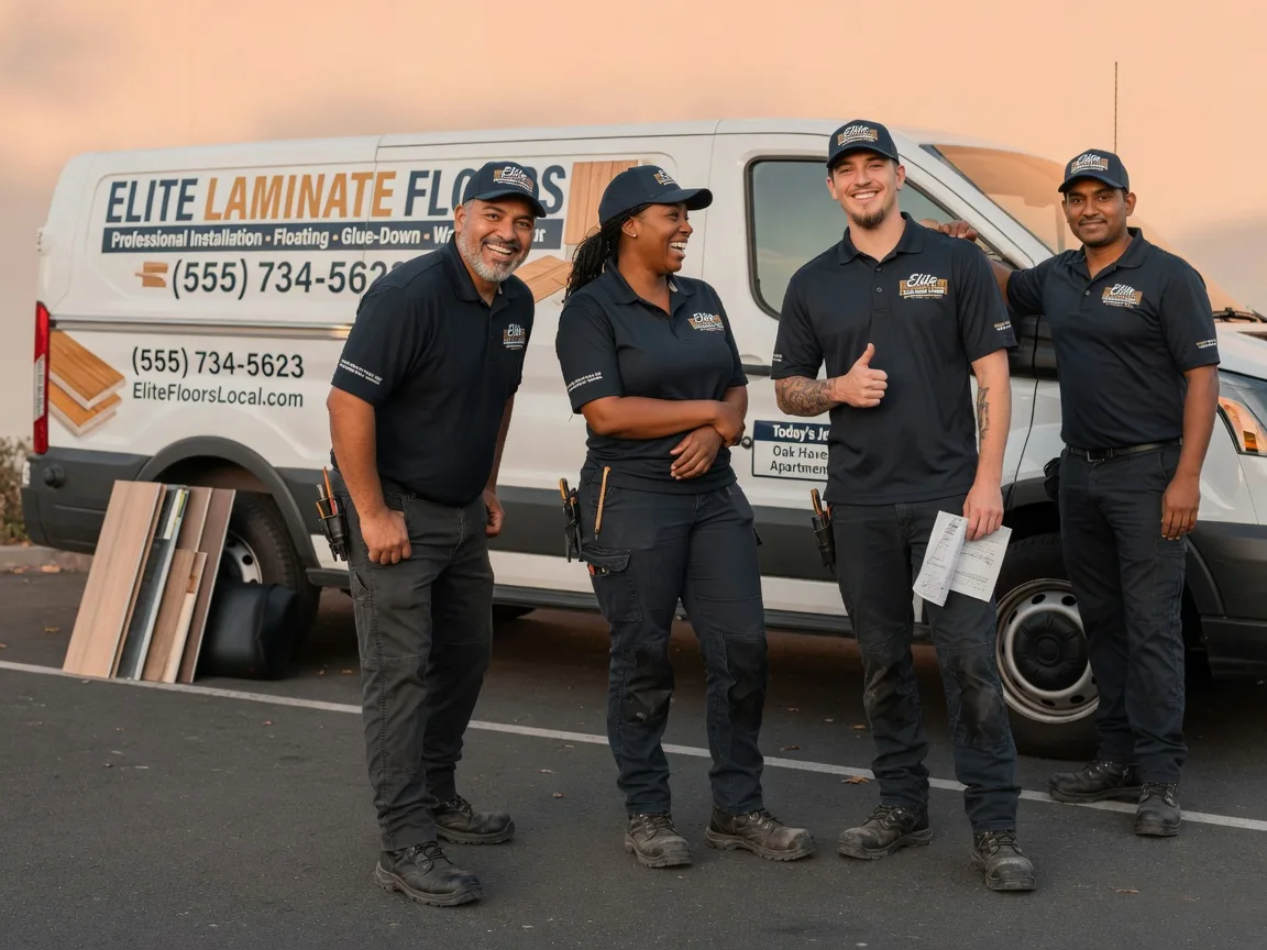 Laminate flooring installation company in Manchester, IA